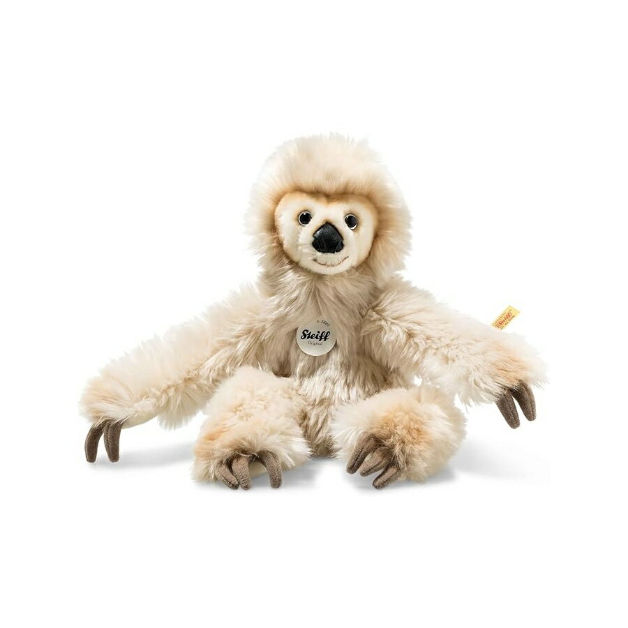 乐天商城 - シュタイフ ミゲル ベビー ダングリング ナマケモノ クリーム Steiff Miguel Baby Dangling Sloth, Cream