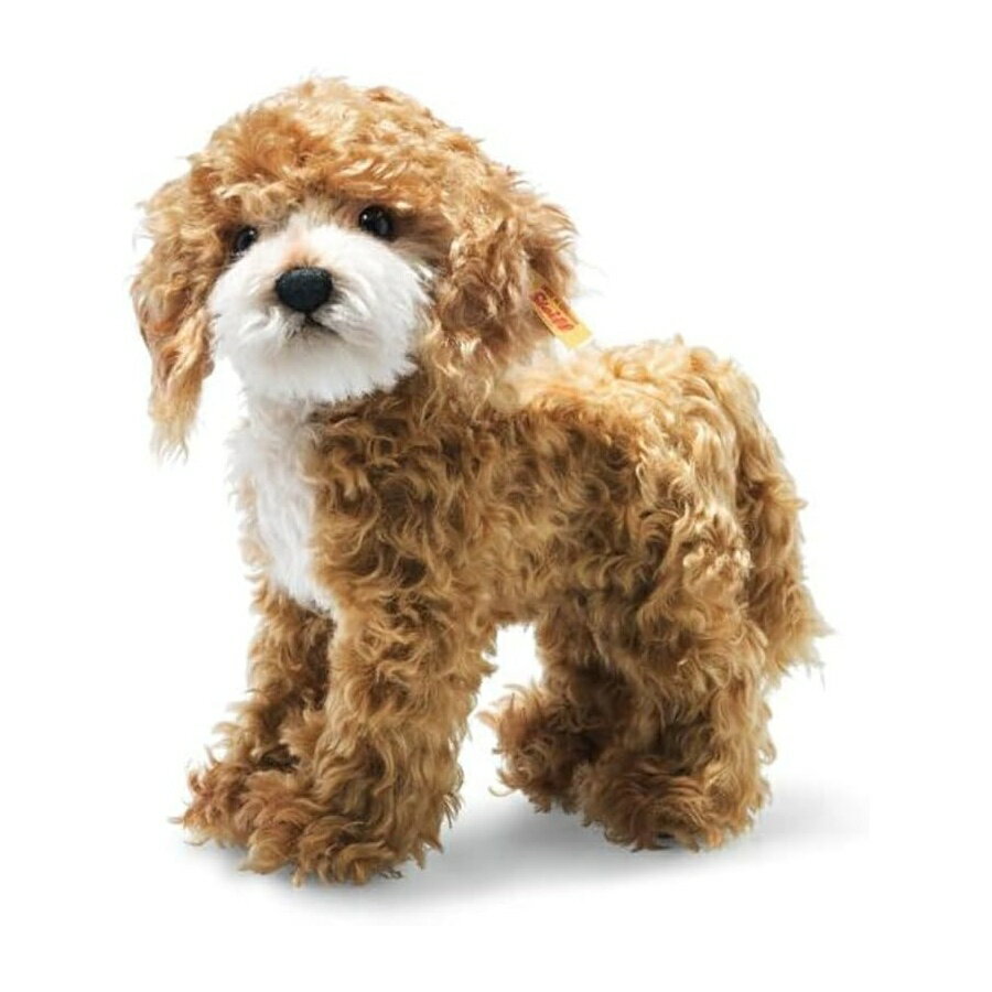 シュタイフ リッキー 11インチ コカプー モヘア ぬいぐるみ プレミアムぬいぐるみ ラセット レッドブラウン Steiff Ricky 11" Cockapoo Mohair Plush, Premium Stuffed Animal, Russet, Red-Brown