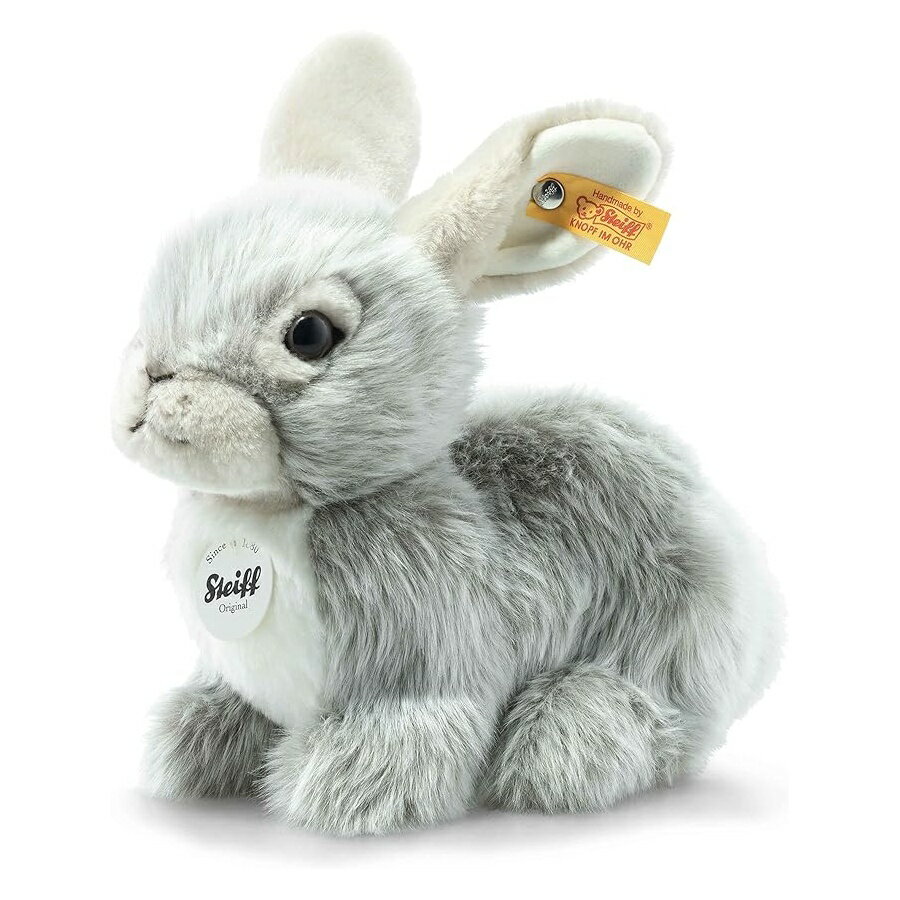 Rakuten - シュタイフ ドルミリウサギ ブラウン プレミアムぬいぐるみ Sサイズ Steiff Dormili Rabbit, Brown, Premium Stuffed Animal Plush Small