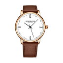 XgD[O IWi rv Stuhrling Original 3997B.6 AiO Y jp U[ {v v EHb` Stuhrling Original Mens Watch Calfskin Leather Strap - Dress + Casual Design - Analog Watch Dial with Date, 3997Z Watches for Men Collection