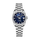 XgD[O IWi rv 3936.2 AiO NH[c fB[X p v EHb` Womens Dress Watch - Stainless Steel Link Bracelet Quartz Movement Analog Watch Dial with Date - Dress and Casual Design Lineage Watches for Women Collection