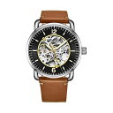 XgD[O IWi rv 3972.2 I[g}`bN jp U[ {v v EHb` Skeleton Watches for Men - Mens Automatic Watch Self Winding Mens Dress Watch - Mens Leather Watch Mechanical Watch for Men