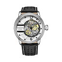 XgD[O IWi rv 3971.5 I[g}`bN  AiOjp U[ {v v EHb` Mens Watch - Automatic Self Winding Dress Watch - Skeleton Watches for Men - Leather Watch Strap Mechanical Watch Analog Watch for Men