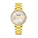 XgD[O IWi rv Stuhrling Original 3907.3 fB[X p v EHb` Stuhrling Original Womens Watch - Pave Crystal Bezel - Mother of Pearl Dial with Crystal Accents, 3907 Watches for Women Collection