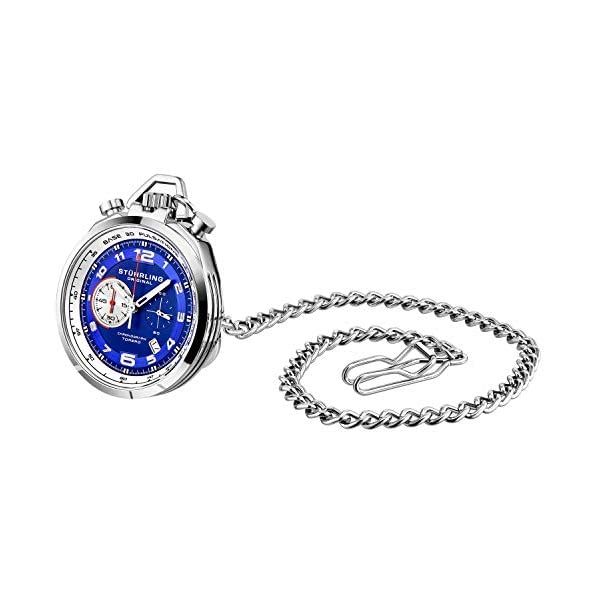 ストゥーリング オリジナル 懐中時計 Stuhrling Original 990 クロノグラフ メンズ 男性用 時計 ウォッチ Stuhrling Original Men's Chronograph Pocket Watch