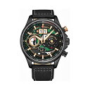 ストゥーリング オリジナル 腕時計 923.04 クロノグラフ メンズ 男性用 レザー 本革 時計 ウォッチ Mens Chronograph Aviator Watch - Skeleton Pilot Watch with Tachymeter and Leather Strap Dress Watches Ace Aviator 45mm Watch