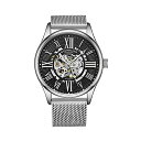 XgD[O IWi rv Stuhrling Original 3942M.2 I[g}`bN jp v EHb` Stuhrling Original Mens Automatic Self Winding Skeleton Mechanical Dress Watch with Stainless Steel Mesh Bracelet