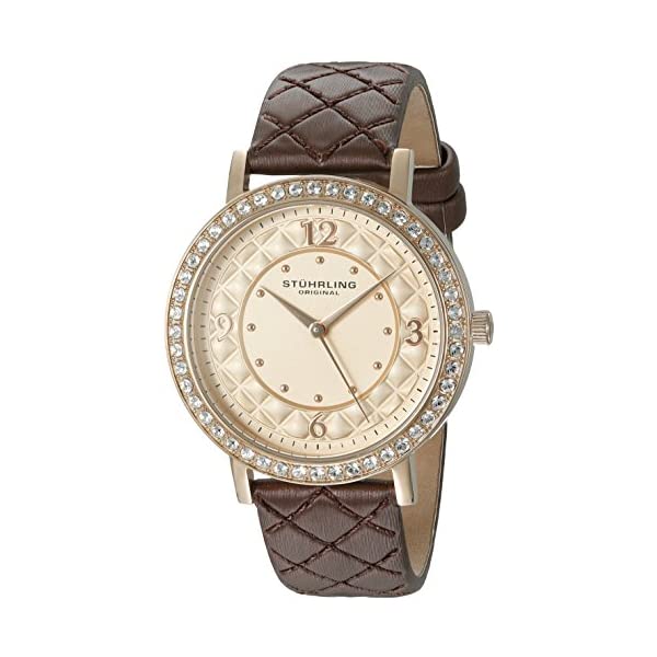 ストゥーリング オリジナル 腕時計 Stuhrling Original 786.02 クォーツ レディース 女性用 レザー 本革 時計 ウォッチ Stuhrling Original Women's 786.02 Quartz Crystal Brown Leather Strap Watch