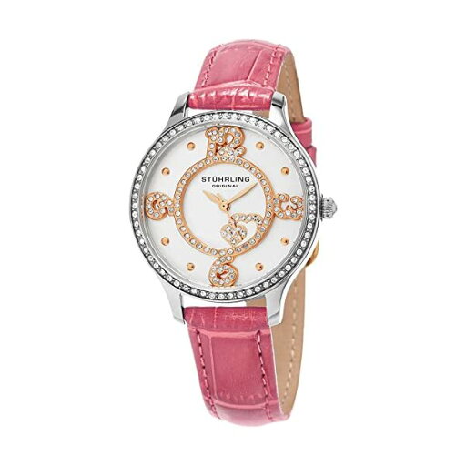 ストゥーリング オリジナル 腕時計 Stuhrling Original 760.03 レディース 女性用 レザー 本革 時計 ウォッチ Stuhrling Original Women's 760.03 Symphony Heart Dial Leather Strap Watch ストゥーリング オリジナル 腕時計 Stuhrling Original 760.03 レディース 女性用 レザー 本革 時計 ウォッチ Stuhrling Original Women's 760.03 Symphony Heart Dial Leather Strap Watch