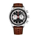 XgD[O IWi rv Stuhrling Original 933 AiO Y jp U[ {v v EHb` Stuhrling Original Men's Leather Tachymeter Watch - Stainless Steel Case - Analog Dial with Date 933 Watches for Men Collection