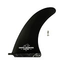 サンタバーバラサーフィン SBS サーフィン フィン サーフグッズ マリンスポーツ サーフボード ロングボード SBS 10インチ Premium Fiberglass Surf & SUP Fin Free No Tool Fin Screw 10インチ Center Fin for Longboard, Surfboard & Paddleboard