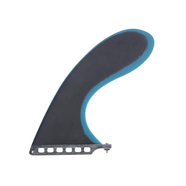 サーフィン フィン サーフグッズ マリンスポーツ サーフボード ロングボード ZHU-CL Surf & SUP Fin Surfboard Fin Fiberglass Center Single Box Fin 10インチ Longboard Base Accessories Noserider Style for Longboard Surfboard & Paddleboard