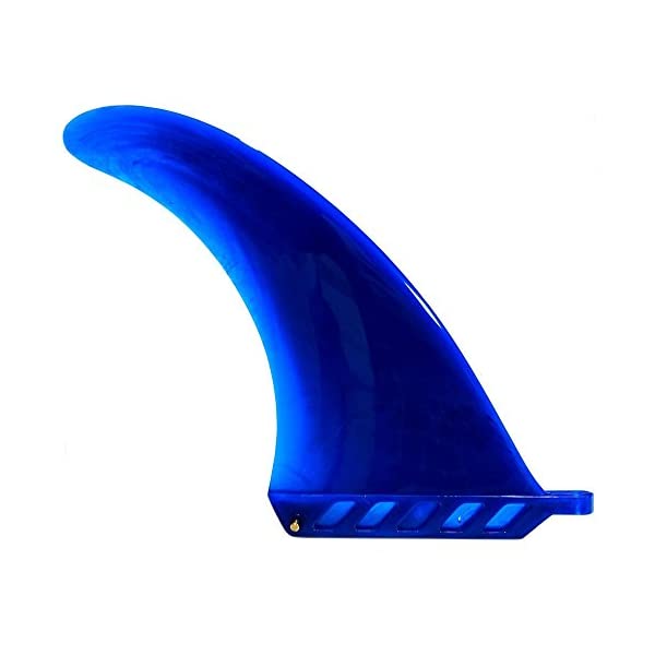 サーフィン フィン サーフグッズ マリンスポーツ サーフボード ロングボード saruSURF 8インチ US Box Center fin Safety Flex Soft Replacement for Longboard SUP Stand up Paddleboard River Surf Whitewater airSUP AIR7 Skeg with Optional 'No-Tool' Fin Screw