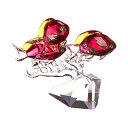 スワロフスキー アンシアスフィッシュ ハナダイ トリオ クリア 3匹 フィギュア 置物 インテリア プレゼント 贈り物 SWAROVSKI Anthias Fi...