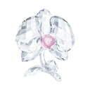 スワロフスキー 蘭 ラン 花 クリスタル オーキッドフラワー 2018 フィギュア 置物 インテリア プレゼント 贈り物 Swarovski Crystal