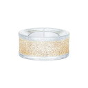 スワロフスキー ティーライト ホルダー ゴールド フィギュア 置物 インテリア プレゼント 贈り物 SWAROVSKI Shimmer Tea Light Ho...