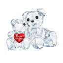 スワロフスキー クリスベア クリスタル マルチカラー フィギュア 置物 インテリア プレゼント 贈り物 Swarovski Kris Bear You are The Best Figurine, Crystal, Multicoloured Light 3.3 x 4.9 x 2.9 cm