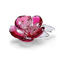 スワロフスキー 牡丹 ボタン ピオニー ピンク フィギュア 置物 インテリア プレゼント 贈り物 Swarovski Peony Pink One Size