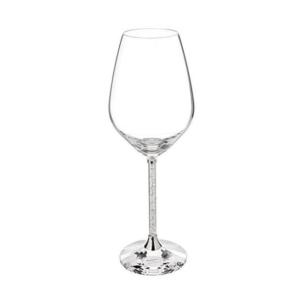 楽天i-selectionスワロフスキー クリスタル ワイングラス 2個セット クリア フィギュア 置物 インテリア プレゼント 贈り物 Swarovski Crystalline Red Wine Glasses, Set of 2, Clear