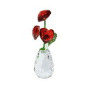 スワロフスキー ハートの花 フラワードリームスハーツ マルチカラー フィギュア 置物 インテリア プレゼント 贈り物 SWAROVSKI Flower Drea...