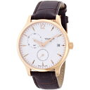 eB\ Tissot rv Y v Tissot T0636393603700 Tradition Rose Gold-Tone Gmt Mens Watch