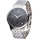 eB\ Tissot rv Y v Tissot Men's T063.617.11.067.00 Charcoal Dial Tradition Watch