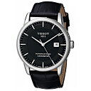 ティソ Tissot 腕時計 メンズ 時計 Tissot Men's T0864081605100 Luxury Analog Display Swiss Automatic Black Watch その1