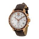 ティソ Tissot 腕時計 メンズ 時計 Tissot Men's T0954173603700 Analog Display Swiss Quartz Brown Watch