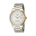 ティソ 腕時計 TISSOT T086.408.22.036.00 ウォッチ メンズ 男性用 Tissot Luxury Automatic Diamond Silver Dial Two-Tone Stainless Steel Mens Watch T0864082203600 その1