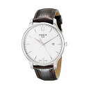 eB\ rv TISSOT T063.610.16.037.00 EHb` Y jp Tissot Men's T063.610.16.037.00 Tradition Silver-Tone Stainless Steel Watch