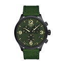 ティソ 腕時計 TISSOT T1166173709700 ウォッチ メンズ 男性用 Tissot Men 039 s Chrono XL Fabric Green Stainless Steel Watch T1166173709700