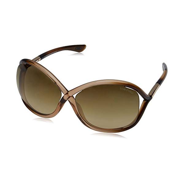 トムフォード サングラス TOM FORD FT0009 74F Tom Ford Whitney Tf9 74f Metallic Brown Gradient Sunglasses