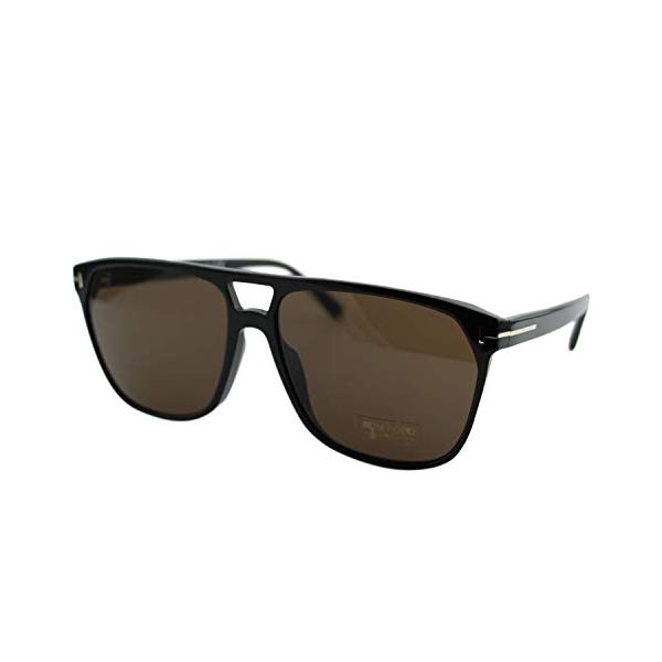 gtH[h TOX TOM FORD FT0679 01E Tom Ford SHELTON FT 0679 BLACK/BROWN 59/15/145 men Sunglasses