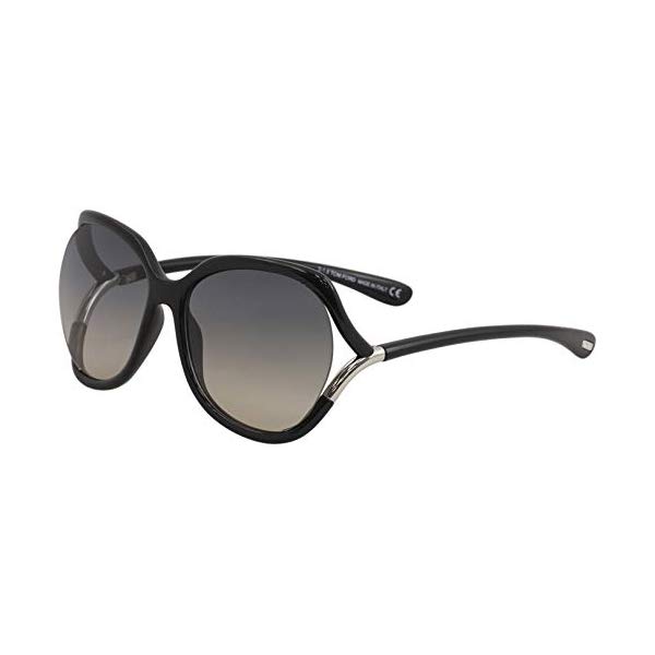 トムフォード サングラス TOM FORD FT0578E Tom Ford FT0578 01B Shiny Black Anouk Square Sunglasses Lens Category 2 Size 60