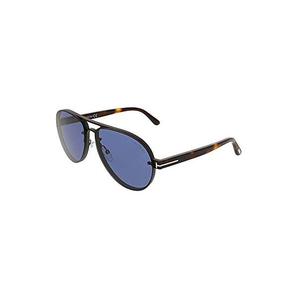 トムフォード サングラス TOM FORD FT0622 Tom Ford Sunglasses FT 0622 Alexei- 02 12V shiny dark ruthenium/blue