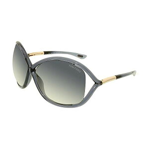 ȥե 󥰥饹 TOM FORD TF0009 Tom Ford Sunglasses - Whitney / Frame: Transparent Dark Brown/Rose Gold Metal Lens: Brown Gradient