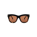 トムフォード サングラス TOM FORD FT0685 05E Tom Ford Sunglasses FT 0685 Julie 05E black/oth...