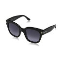 gtH[h TOX TOM FORD FT0613 Tom Ford TF0613 Beatrix Square Sunglasses 52mm