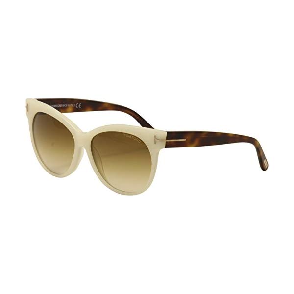 トムフォード サングラス TOM FORD FT0330 Tom Ford TF330 20F White Ivory / Brown Gradient Sunglasses