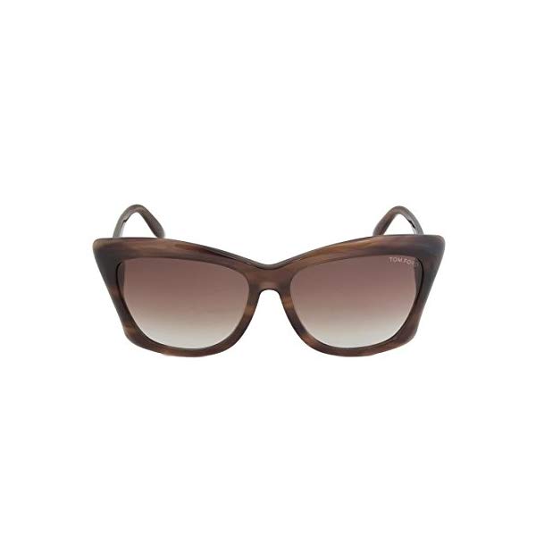 gtH[h TOX TOM FORD FT0280 Tom Ford Lana FT0280 Sunglasses 50F Striped Brown