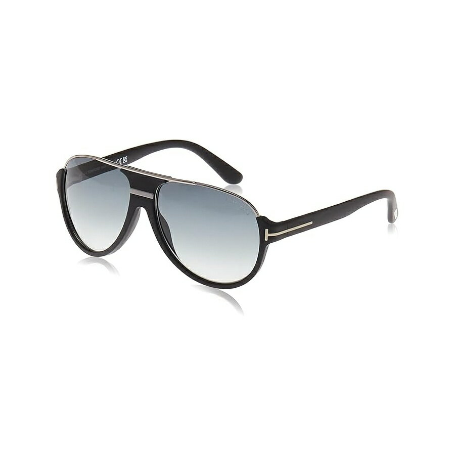 Rakuten - トムフォード Dimitry ヴィンテージ アビエーター サングラス (マットブラック) Tom Ford Dimitry Vintage Aviator Sunglasses in Matte Black