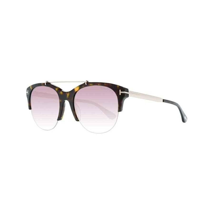 トムフォード FT0517 52G ダークハバナ アドレンヌ キャッツアイ サングラス レンズ カテゴリー 2 Le Tom Ford FT0517 52G Dark Havana Adrenne Cats Eyes Sunglasses Lens Category 2 Le