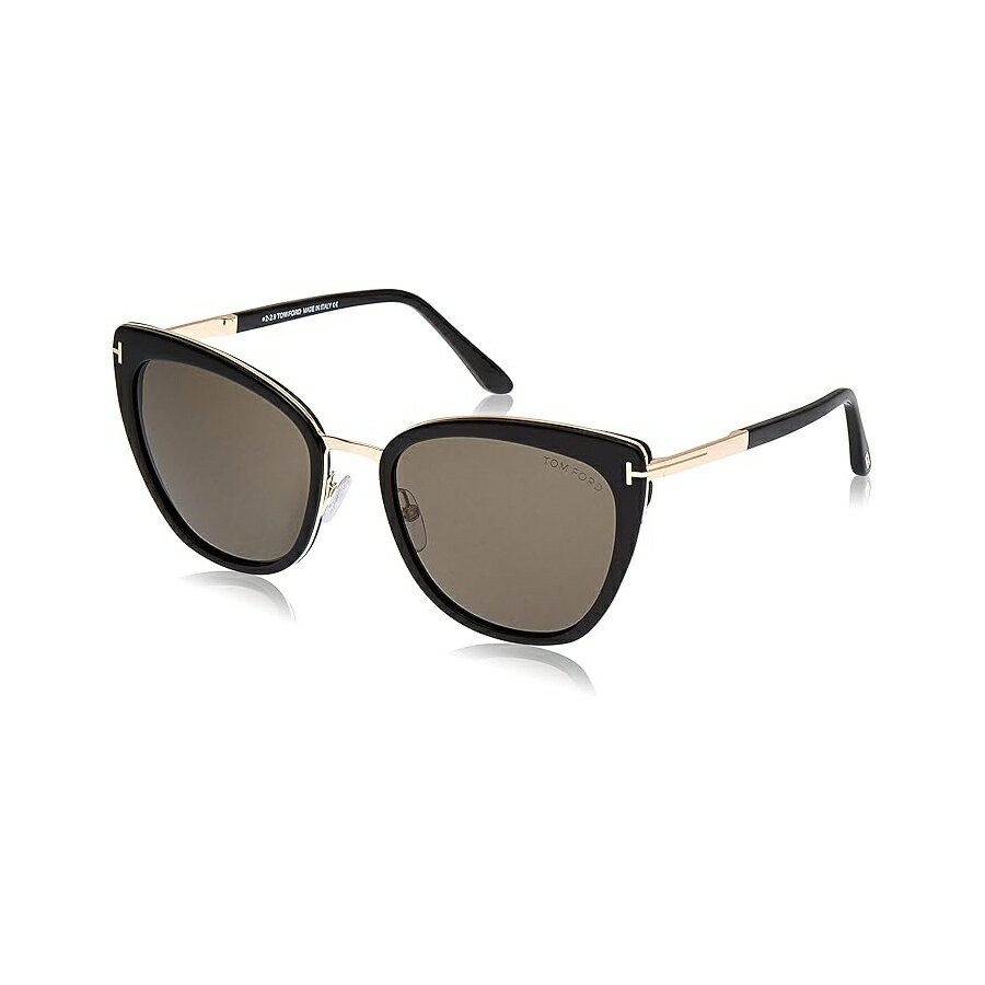 Rakuten - トムフォード SIMONA FT 0717 BLACK/SMOKE 57/20/140 ユニセックス サングラス Tom Ford SIMONA FT 0717 BLACK/SMOKE 57/20/140 unisex Sunglasses