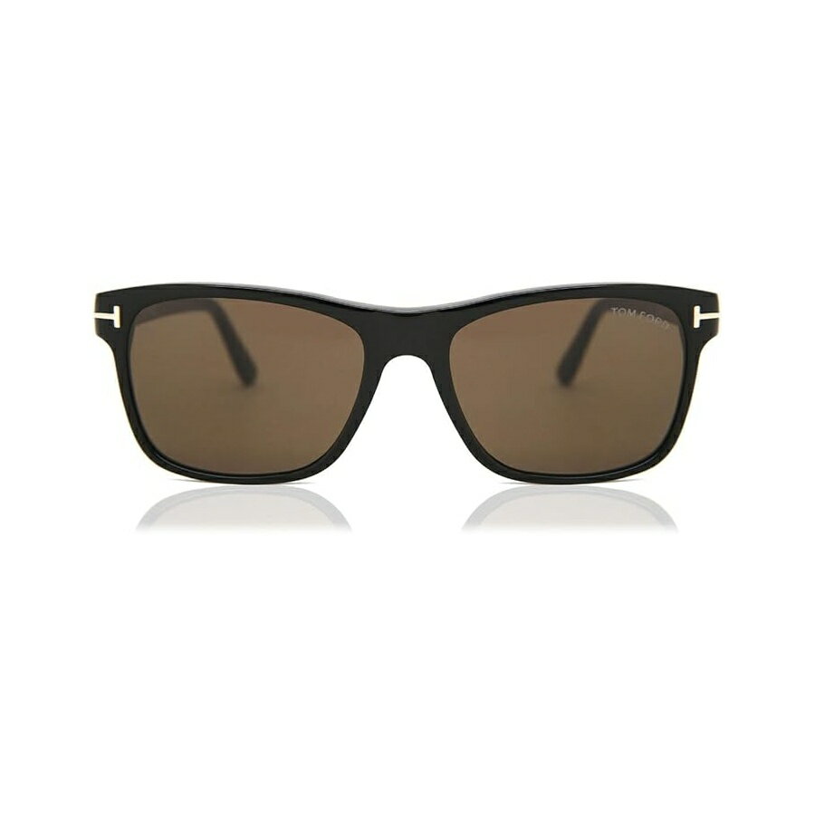 Rakuten - トムフォード サングラス FT 0698 ジュリオ 01J シャイニー ブラック/ブラウン レンズ Sunglasses Tom Ford FT 0698 Giulio 01J Shiny Black/Brown Lenses