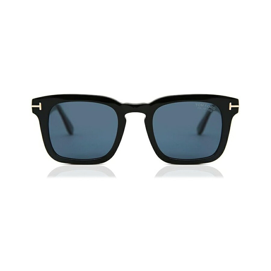 Rakuten - トムフォード FT0751 シャイニーブラック スクエア メンズ サングラス 50mm Tom Ford FT0751 Shiny Black Square Men Sunglasses 50mm