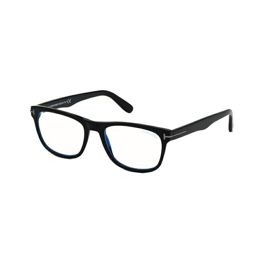Rakuten - トムフォード メガネ 眼鏡 サングラス FT 5662 -B 001 シャイニー ブラック/ブルー ブロック レンズ Eyeglasses Tom Ford FT 5662 -B 001 Shiny Black/Blue Block Lenses