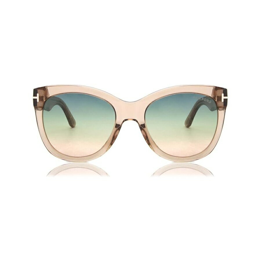 トムフォード レディース ウォレス キャットアイ サングラス ブラウン 54mm Tom Ford Womens Wallace Cat Eye Sunglasses Brown 54mm