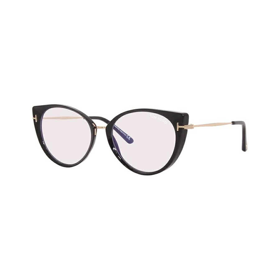 Tom Ford - トムフォード TF5815B ブルー ブロック メガネ 眼鏡 サングラス 001 ブラック/ゴールド 54mm FT5815 Tom Ford TF5815B Blue Block Eyeglasses 001 Black/Gold 54mm FT5815