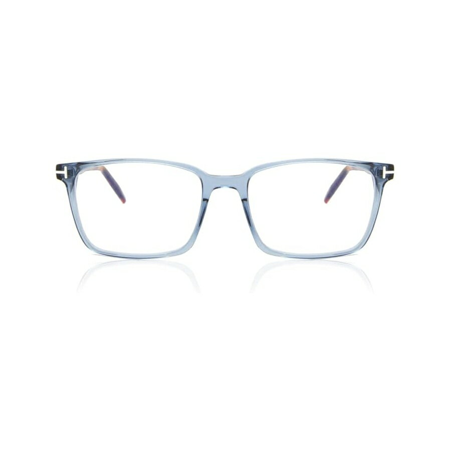 Rakuten - トムフォード メガネ 眼鏡 サングラス FT 5802 -B 090 シャイニー トランスペアレント ブルー クラシック ハバナ t Lo Tom Ford Eyeglasses FT 5802 -B 090 Shiny Tranparent Blue, Classic Havana,t Lo
