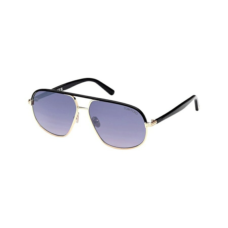 トムフォード MAXWELL FT 1019 シャイニー ローズ ゴールド/グレー シェード 59/13/140 ユニセックス サングラス Tom Ford MAXWELL FT 1019 Shiny Rose Gold/Grey Shaded 59/13/140 unisex Sunglasses
